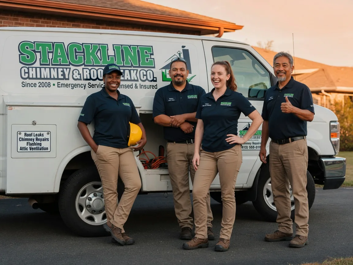 Chimney flashing repair company in Ellington, CT